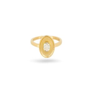 CEO’s Deco Oval Topaz Ring